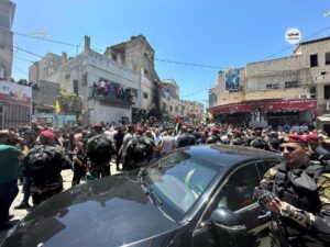 سفر محمود عباس به جنین