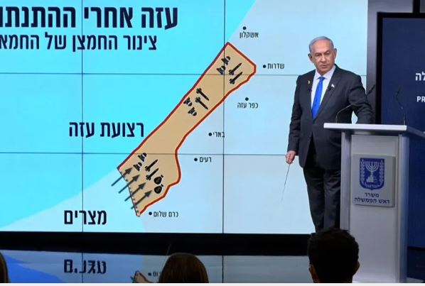 پافشاری نتانیاهو بر ادامه اشغال محور فیلادلفیا